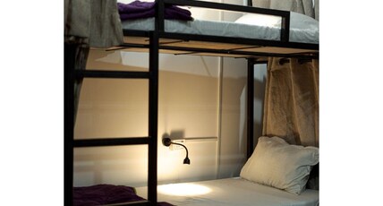 Spontrail Hostel Tapovan Room Type - 6 Bedded Mixed Dorm