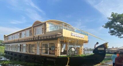 Anugraha Cruise Houseboats Room Type - legender 7 bedroom deluxe with upperdeck ( ac timing 9.00 pm to 6.00 am) Anugraha Cruise Houseboats Room Type - legender 7 bedroom deluxe with upperdeck ( ac timing 9.00 pm to 6.00 am)