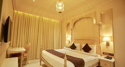 ANANTH ARAVALI Resort & Water Amusement Park Room Type - Heritage Deluxe Room with Garden View