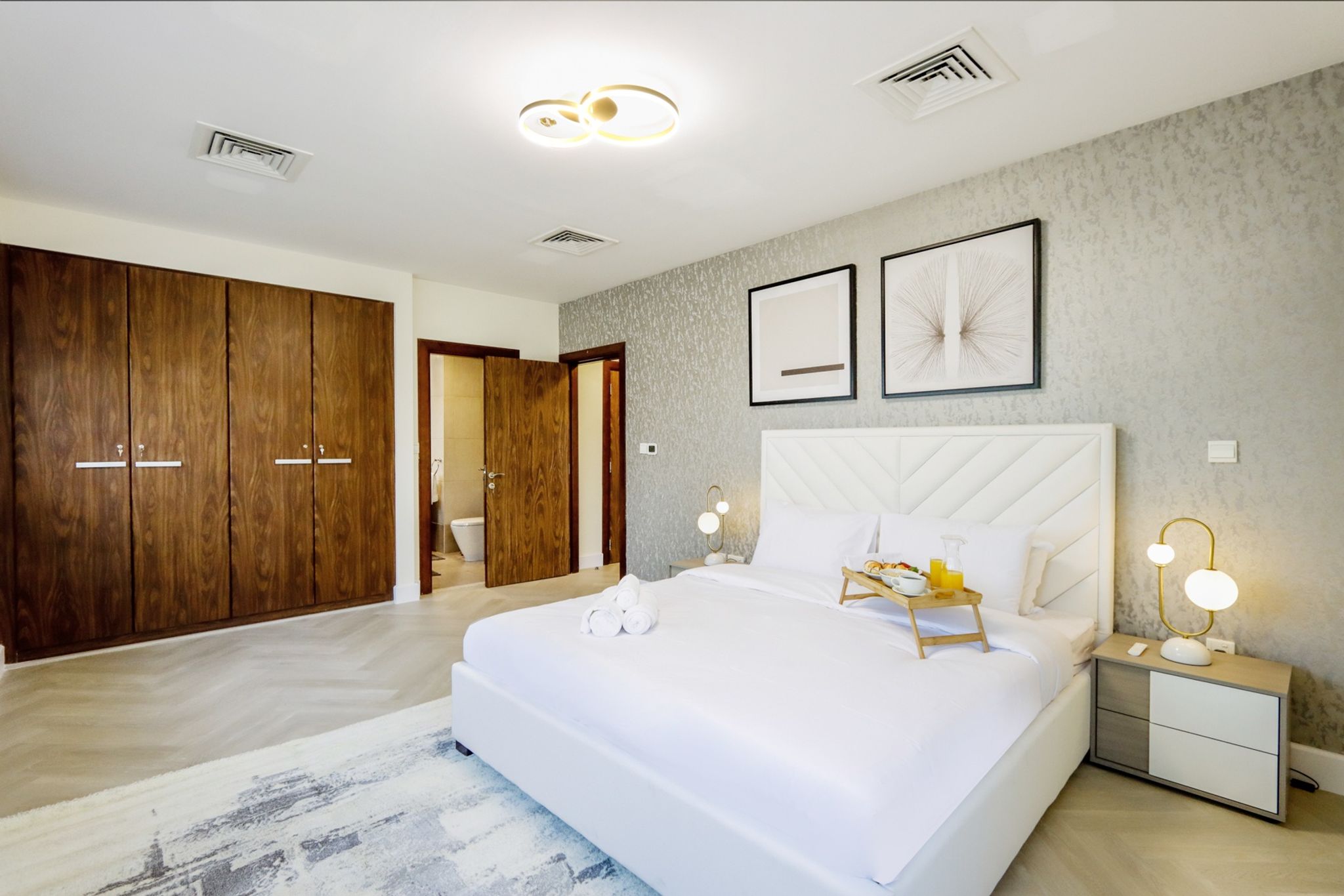 ELIVAAS Curated Burj Khalifa View 2BR Spacious Apartment - Tap to explore photos