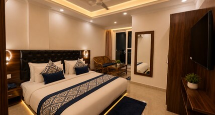 Hotel Gangotri Palace Room Type - King Room with Mountain View
