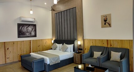 Corbett Elegant Retreat Room Type - Wildwood cottages
