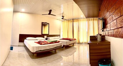 Shivsrushti Resort Room Type - Quadruple Deluxe Room with Balcony -Non AC