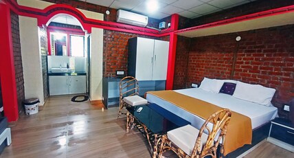 Pushkar Cottages Murdeshwar Room Type - Deluxe Double AC