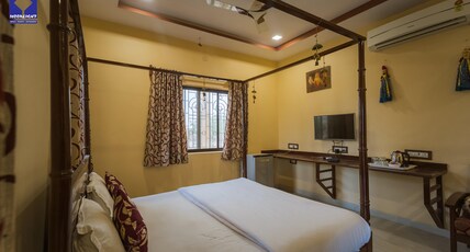 Moonlight Nature Resort with Swimming Pool (Pure Veg) Room Type - Deluxe Room AC Villa Type