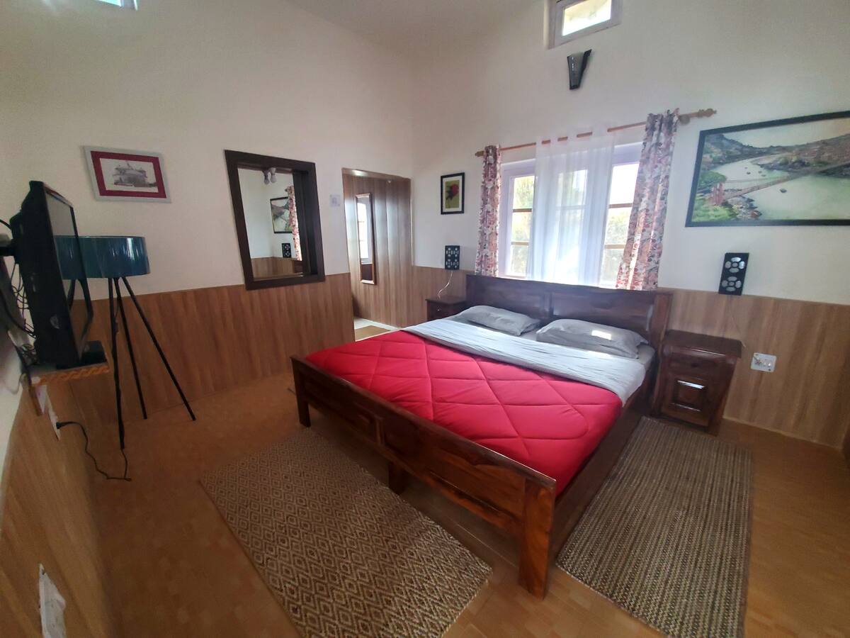 Brown Villa with Private Sitout Area in Tehri Retreat - Tap to explore photos