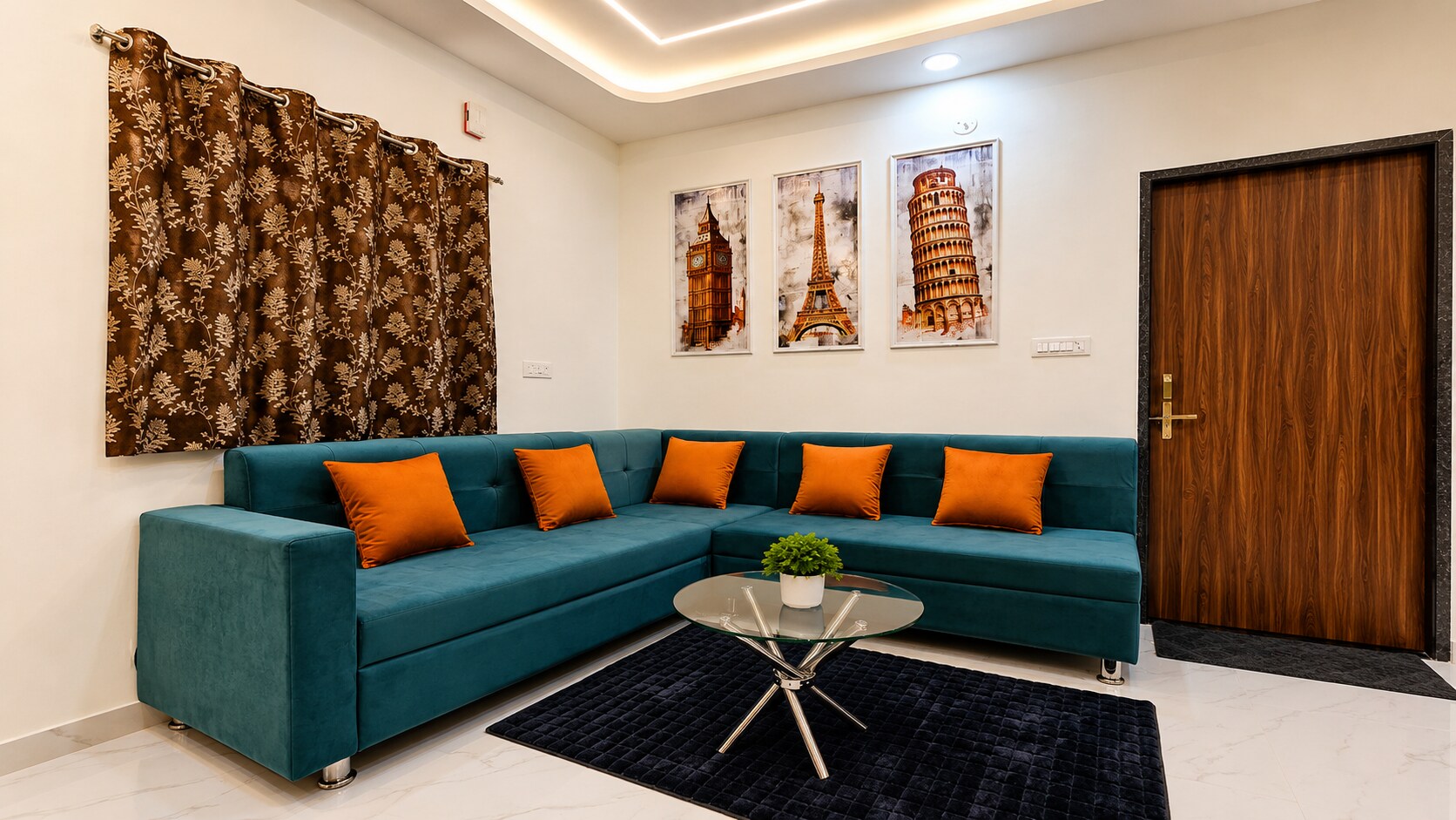 Zapya Living 1BHK with Balcony - Tap to explore photos