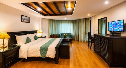 Manuallaya The Resort Spa in the Himalayas Room Type - Orchard View Room | Balcony | Bathtub Manuallaya The Resort Spa in the Himalayas Room Type - Orchard View Room | Balcony | Bathtub
