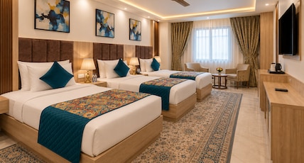 Hotel West End @ Delhi Airport By Luxury Group Room Type - Triple Bed Room With Airport Drop And Airport Pic Up Hotel West End @ Delhi Airport By Luxury Group Room Type - Triple Bed Room With Airport Drop And Airport Pic Up