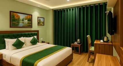 Hotel White House Near Golden Temple Room Type - King room with balcony