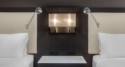 Holiday Inn Express & Suites COLD LAKE Room Type - 2 Queen Standard Mobility Accessible Roll In Shower Holiday Inn Express & Suites COLD LAKE Room Type - 2 Queen Standard Mobility Accessible Roll In Shower