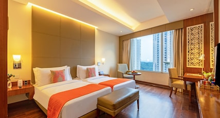 The Anya Hotel Gurgaon - Golf Course Road Room Type - Superior Twin Room with Bathtub The Anya Hotel Gurgaon - Golf Course Road Room Type - Superior Twin Room with Bathtub
