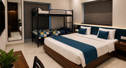 4 Rooms with Rooftop Swimming Pool Room Type - Bedroom 3