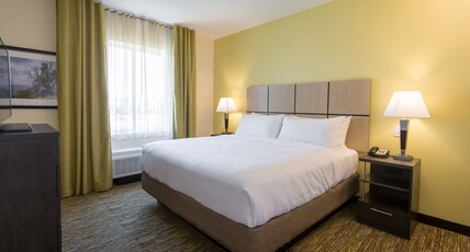 Candlewood Suites Buda - Austin SW, an IHG Hotel Room Type - 1 Queen Studio Suite Mobil Access Tub