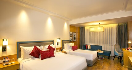 Ramada by Wyndham Katra Station Road Room Type - 1 King Bed and 1 Single Bed, Non-Smoking
