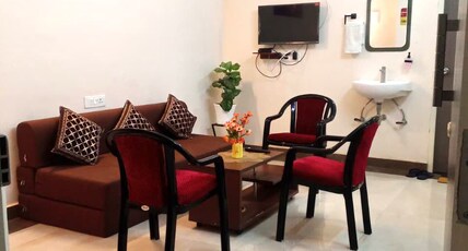 Kashi Kastle Luxe Apartments | Near Assi & BHU Room Type - Godavari | Entire 1BHK Apartment