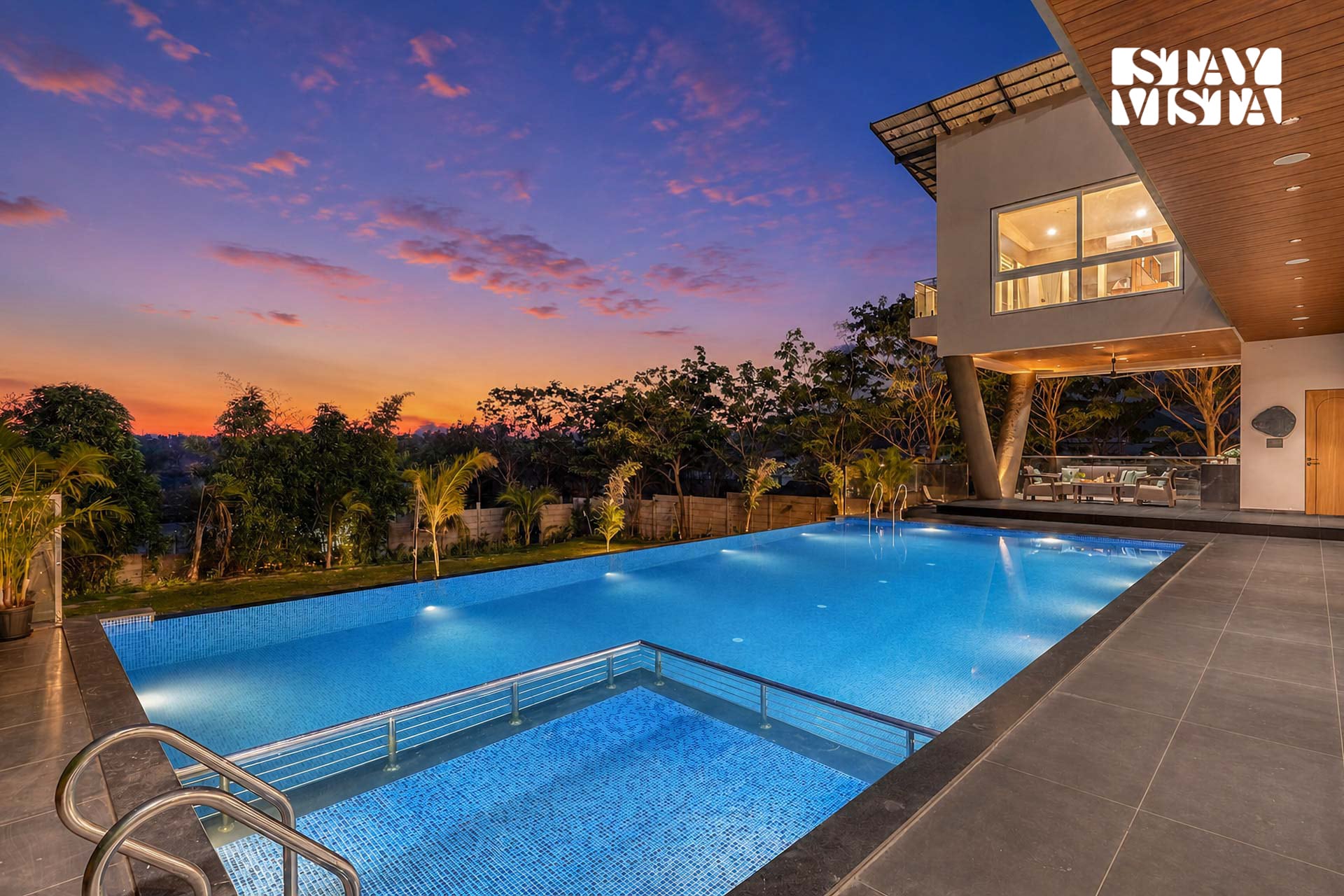 StayVista at Lavender Hills Villa - Tap to explore photos