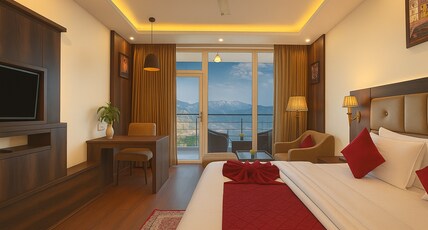 Kasauli Windsor Resorts Room Type - Premium AC Room with Private Balcony Valley View Kasauli Windsor Resorts Room Type - Premium AC Room with Private Balcony Valley View