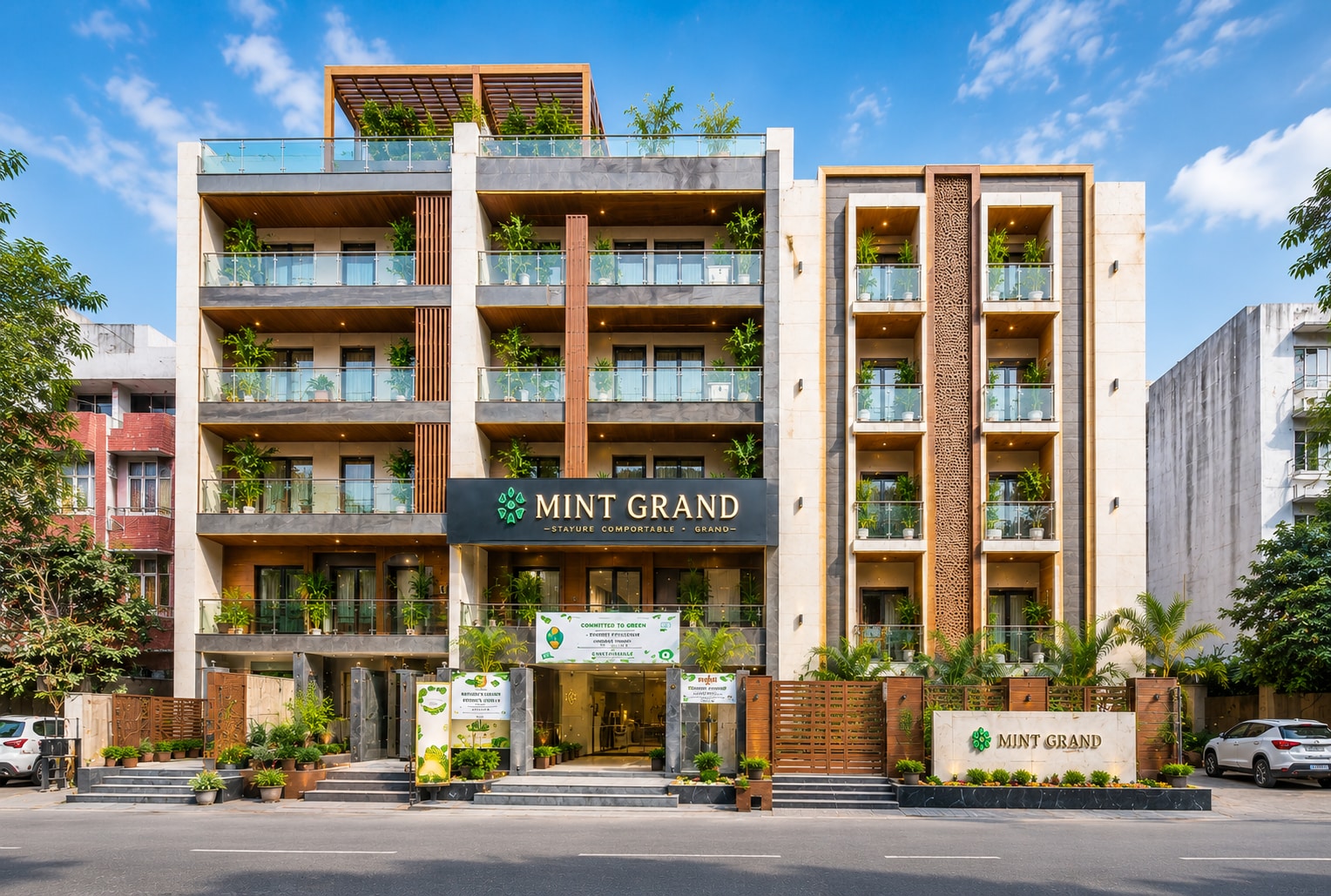 Hotel Mint Grand - A Smart Stay Near Yashobhoomi - Tap to explore photos