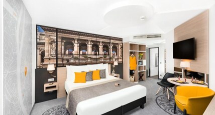 Mercure Budapest City Center Hotel Room Type - Privilege room with the touch of Budapest - exclusive comfort with privilege services Mercure Budapest City Center Hotel Room Type - Privilege room with the touch of Budapest - exclusive comfort with privilege services