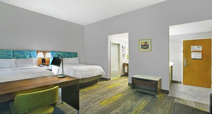 Hampton Inn Suites Augusta West Room Type - 2QNS STUDIO SOFABED NOSMOK