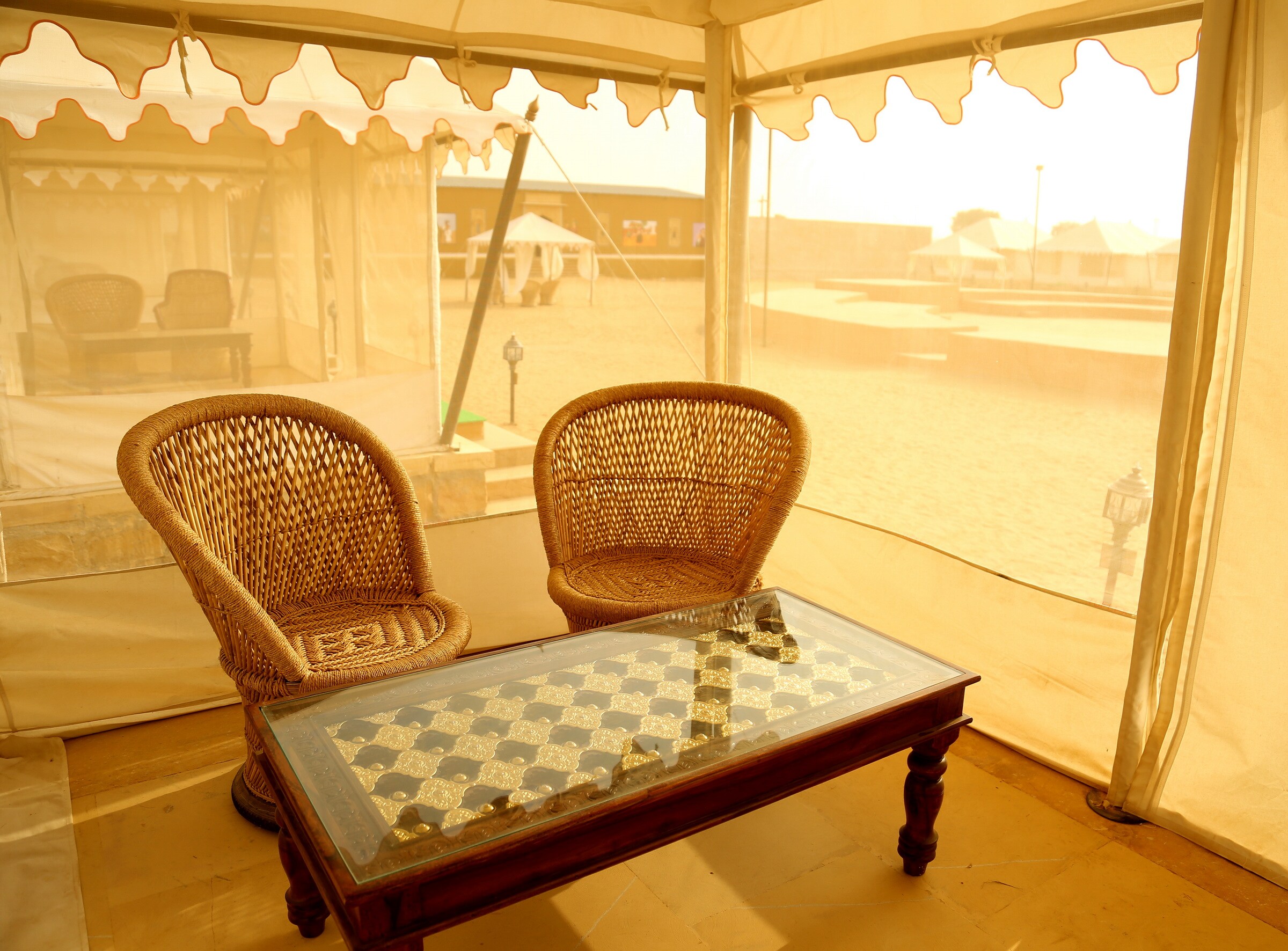 Exotic Luxury Desert Camp- The Art of Desert Living - Tap to explore photos