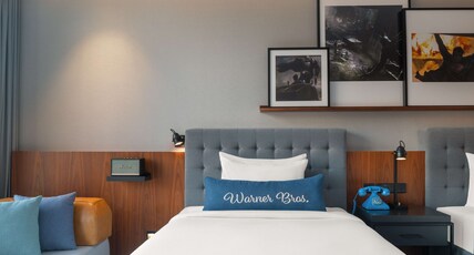 The WB Abu Dhabi, Curio Collection by Hilton - Free Theme Park Tickets Room Type - TWO DBL BEDS POOL VIEW
