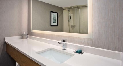 DoubleTree by Hilton Lansing Room Type - 1 KNG W SOFABED RIVER VIEW