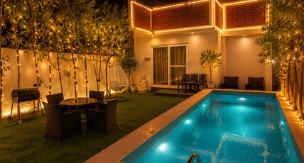 Hideaway Villa | private pool | 10-20 guest Room Type - Premium Luxe 2BHK with Private Garden