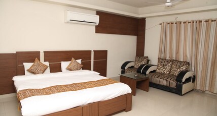 Hotel Ganga Residency  Room Type - Deluxe Room with Work Desk