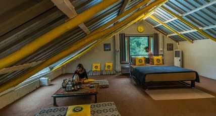 The Hosteller Kasol Room Type - Deluxe Quadruple Attic x A Block The Hosteller Kasol Room Type - Deluxe Quadruple Attic x A Block
