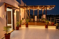 Sea View 2BR Home with Rooftop Pergola