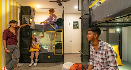 The Hosteller Mussoorie, Mall Road Room Type - Bed in 8 Bed Mixed Dormitory x B Block