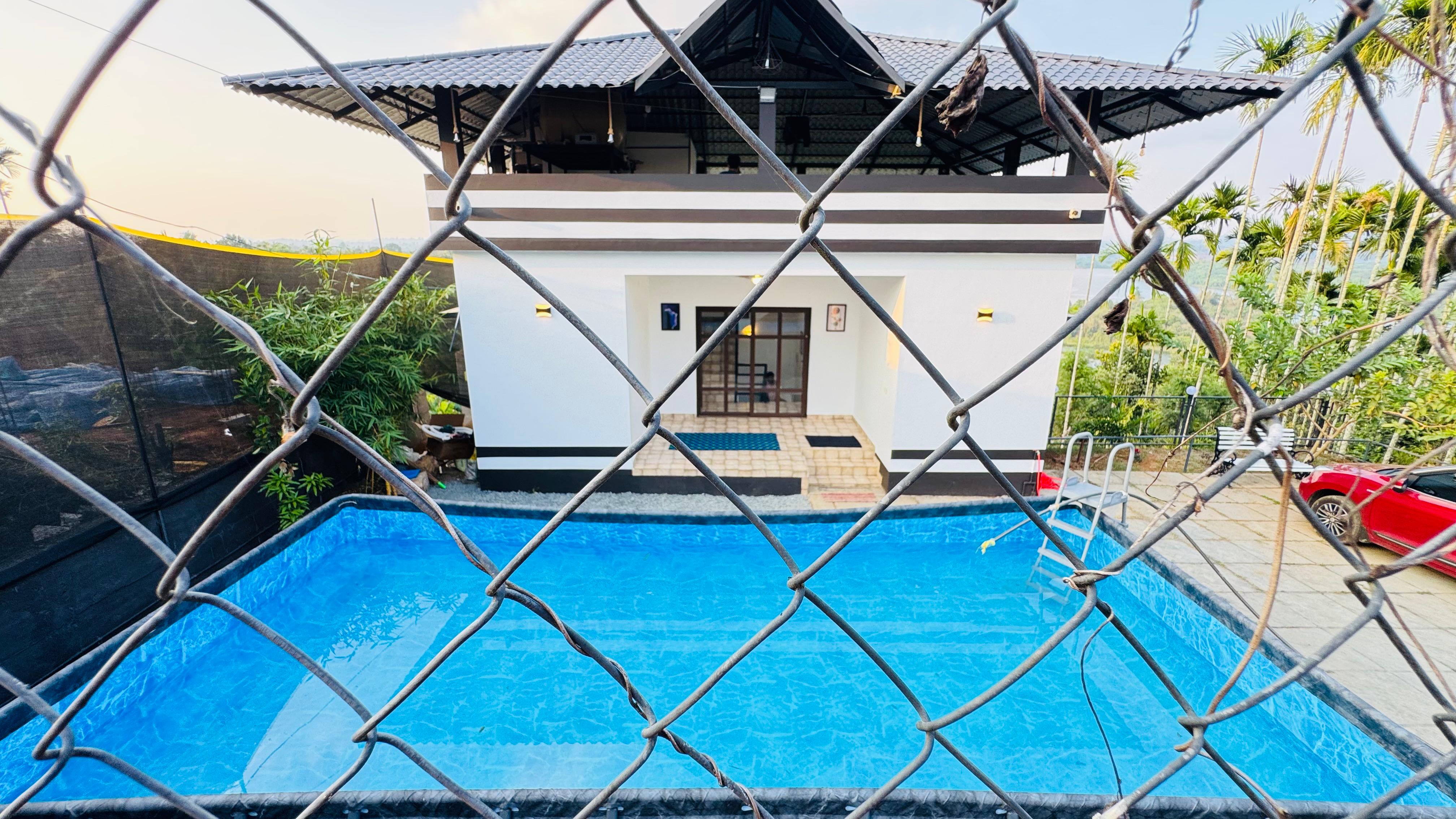 Mountain Lake View Pool Villa | 3BHK - Tap to explore photos