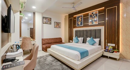 Hotel Seventh Heaven | Britannia Chowk Delhi | Couple Friendly  Room Type - Family Deluxe Room - Spacious Comfort with Modern Amenities