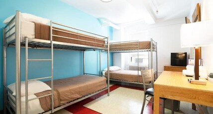 West Side YMCA Room Type - Standard Quad - Private Room with Shared bath