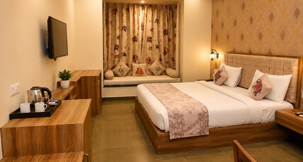 THE KUMBHA MAHAL RESORT Room Type - Deluxe Room with Garden view THE KUMBHA MAHAL RESORT Room Type - Deluxe Room with Garden view