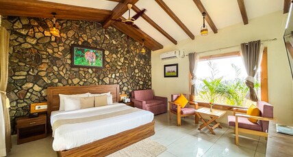 Corbett Nirvana Resort  A Pet-Friendly Resort Room Type - Garden View Cottage