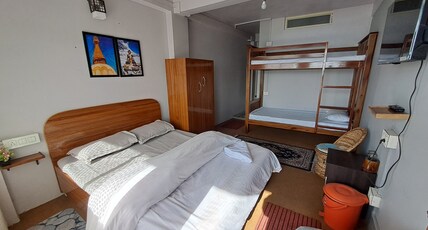 Baskutir Homestay Room Type - Orchid family bed room