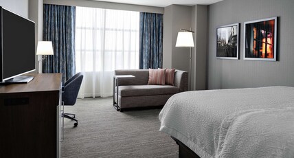 Hampton Inn by Hilton Chicago McCormick Place Room Type - 1 KNG W FRIDGE HEAR ACC NS