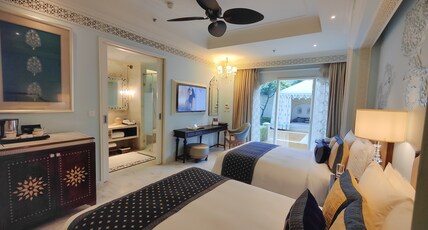 The Leela Palace Jaipur Room Type - Royal Villa with Courtyard Twin