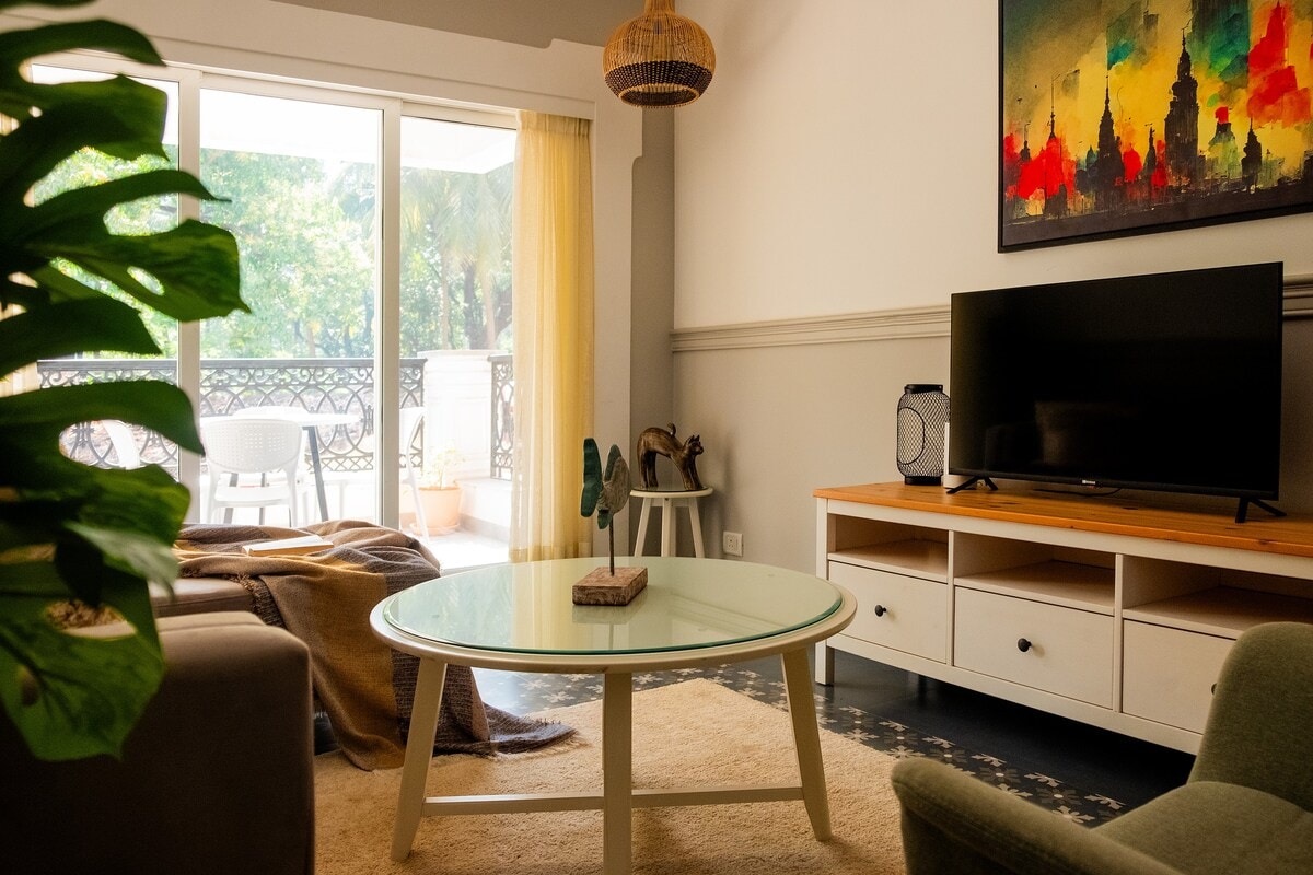 Vista by CasaFlip Luxury 2BHK in Candolim - Tap to explore photos