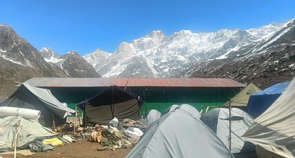 Kedar Peaks camp Room Type - Alpine camp( 4 person camp)