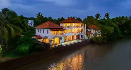 ELIVAAS Prive Villa Fleuve6 BHKRiverside with Infinity Pool & Bathtub Room Type - ELIVAAS Villa Fleuve | Riverside 6BHK With Infinity Pool Lift and Bathtubs