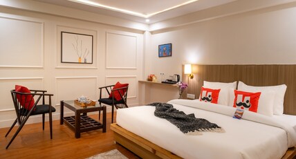 Moustache Hostel Nainital Room Type - Deluxe Double Room