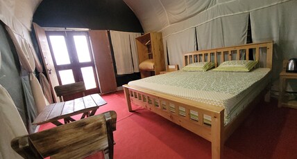 Shanti Himalaya Glamp Resort Beyond Corbett Room Type - Valley View Glamp 1