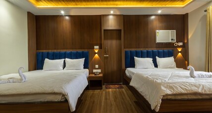 HOTEL JAIRAM SEA-LORD Room Type - Family Quad Back View
