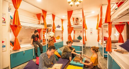 goSTOPS Lite Varanasi Room Type - Bed in 14 Bed Mixed AC Dormitory Room with Shared Bathroom