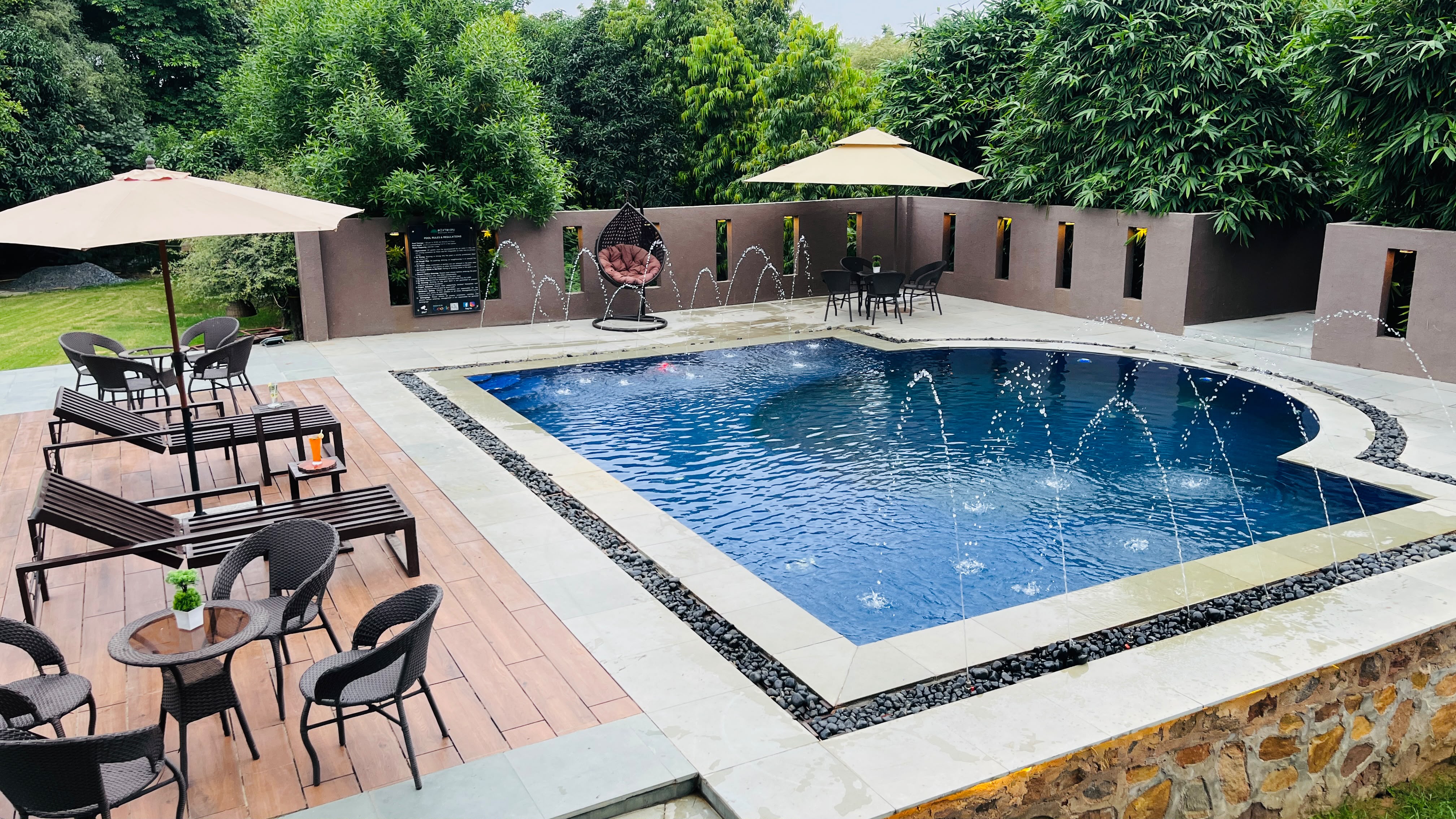 The Bistendu Resort | Gaur Farms - Tap to explore photos