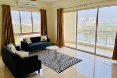 BluO Lake Facing 1BHK NewTown, Terrace Garden, Gym